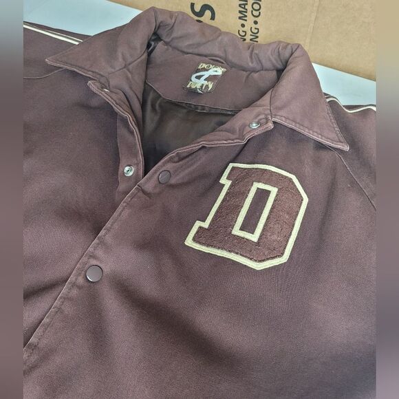 Vintage Down & Dirty DETROIT varsity Jacket Size 2XL - Picture 5 of 7